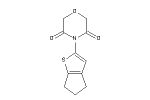 4-(5,6-dihydro-4H-cyclopenta[b]thiophen-2-yl)morpholine-3,5-quinone
