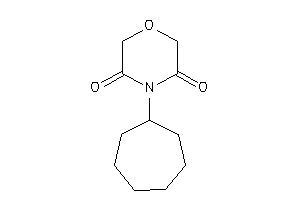 4-cycloheptylmorpholine-3,5-quinone