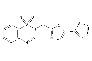 2-[[5-(2-thienyl)oxazol-2-yl]methyl]benzo[e][1,2,4]thiadiazine 1,1-dioxide