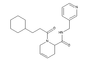 1-(3-cyclohexylpropanoyl)-N-(3-pyridylmethyl)-3,6-dihydro-2H-pyridine-2-carboxamide