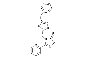 4-[(3-benzyl-1,2,4-oxadiazol-5-yl)methyl]-3-(2-pyridyl)-1,2,4-oxadiazol-5-one