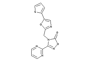 3-(2-pyrimidyl)-4-[[5-(2-thienyl)oxazol-2-yl]methyl]-1,2,4-oxadiazol-5-one