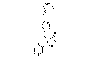 4-[(3-benzyl-1,2,4-oxadiazol-5-yl)methyl]-3-pyrazin-2-yl-1,2,4-oxadiazol-5-one