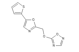 5-[[5-(2-thienyl)oxazol-2-yl]methoxy]-1,2,4-oxadiazole