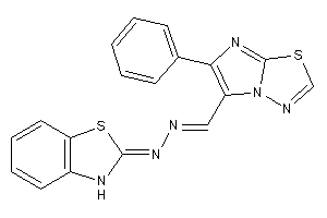 3H-1,3-benzothiazol-2-ylidene-[(6-phenylimidazo[2,1-b][1,3,4]thiadiazol-5-yl)methyleneamino]amine