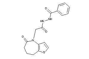 N'-[2-(5-keto-7,8-dihydro-6H-thieno[3,2-b]azepin-4-yl)acetyl]benzohydrazide