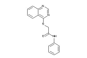 N-phenyl-2-(quinazolin-4-ylthio)acetamide