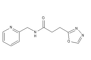 3-(1,3,4-oxadiazol-2-yl)-N-(2-pyridylmethyl)propionamide