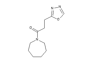 1-(azepan-1-yl)-3-(1,3,4-oxadiazol-2-yl)propan-1-one