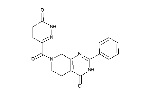 7-(6-keto-4,5-dihydro-1H-pyridazine-3-carbonyl)-2-phenyl-3,5,6,8-tetrahydropyrido[3,4-d]pyrimidin-4-one