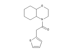 1-(2,3,4a,5,6,7,8,8a-octahydrobenzo[b][1,4]oxazin-4-yl)-2-(2-thienyl)ethanone