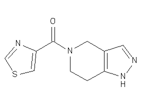 Image of 1,4,6,7-tetrahydropyrazolo[4,3-c]pyridin-5-yl(thiazol-4-yl)methanone