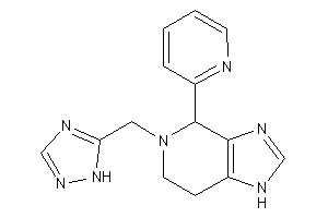 4-(2-pyridyl)-5-(1H-1,2,4-triazol-5-ylmethyl)-1,4,6,7-tetrahydroimidazo[4,5-c]pyridine