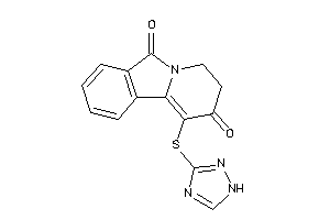 1-(1H-1,2,4-triazol-3-ylthio)-3,4-dihydropyrido[1,2-b]isoindole-2,6-quinone