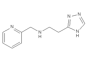 2-pyridylmethyl-[2-(4H-1,2,4-triazol-3-yl)ethyl]amine