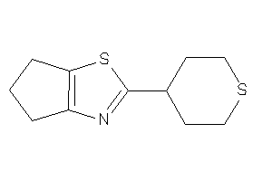 Image of 2-tetrahydrothiopyran-4-yl-5,6-dihydro-4H-cyclopenta[d]thiazole