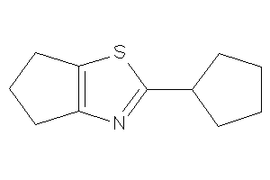 Image of 2-cyclopentyl-5,6-dihydro-4H-cyclopenta[d]thiazole
