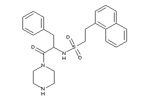 N-(1-benzyl-2-keto-2-piperazino-ethyl)-2-(1-naphthyl)ethanesulfonamide
