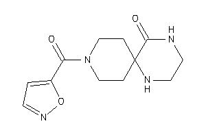 9-(isoxazole-5-carbonyl)-1,4,9-triazaspiro[5.5]undecan-5-one
