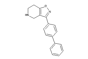 3-(4-phenylphenyl)-4,5,6,7-tetrahydroisoxazolo[4,5-c]pyridine