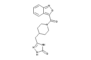 Image of 3-[[1-(anthranil-3-carbonyl)-4-piperidyl]methyl]-1,4-dihydro-1,2,4-triazol-5-one