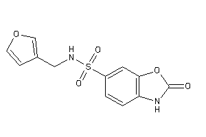 N-(3-furfuryl)-2-keto-3H-1,3-benzoxazole-6-sulfonamide