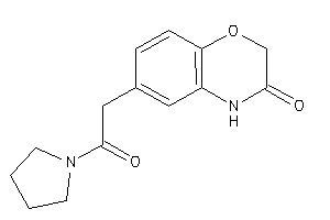 6-(2-keto-2-pyrrolidino-ethyl)-4H-1,4-benzoxazin-3-one