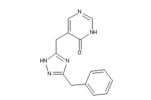 5-[(3-benzyl-1H-1,2,4-triazol-5-yl)methyl]-1H-pyrimidin-6-one