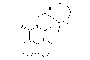 Image of 3-(quinoline-8-carbonyl)-3,7,11-triazaspiro[5.6]dodecan-12-one