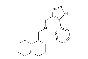 (5-phenyl-1H-pyrazol-4-yl)methyl-(quinolizidin-1-ylmethyl)amine