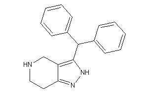 3-benzhydryl-4,5,6,7-tetrahydro-2H-pyrazolo[4,3-c]pyridine