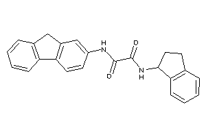 N'-(9H-fluoren-2-yl)-N-indan-1-yl-oxamide