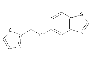 2-(1,3-benzothiazol-5-yloxymethyl)oxazole