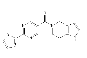 Image of 1,4,6,7-tetrahydropyrazolo[4,3-c]pyridin-5-yl-[2-(2-thienyl)pyrimidin-5-yl]methanone