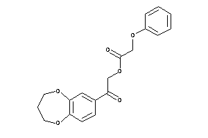 2-phenoxyacetic Acid [2-(3,4-dihydro-2H-1,5-benzodioxepin-7-yl)-2-keto-ethyl] Ester