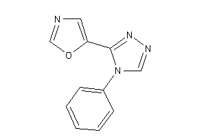 5-(4-phenyl-1,2,4-triazol-3-yl)oxazole