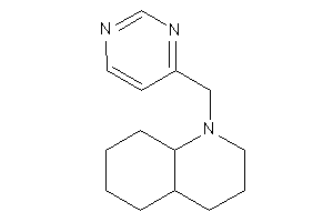 1-(4-pyrimidylmethyl)-3,4,4a,5,6,7,8,8a-octahydro-2H-quinoline