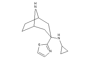 Cyclopropyl-(3-thiazol-2-yl-8-azabicyclo[3.2.1]octan-3-yl)amine