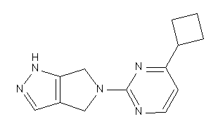 5-(4-cyclobutylpyrimidin-2-yl)-4,6-dihydro-1H-pyrrolo[3,4-c]pyrazole