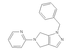1-benzyl-5-(2-pyridyl)-4,6-dihydropyrrolo[3,4-c]pyrazole