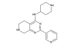 4-piperidyl-[2-(3-pyridyl)-5,6,7,8-tetrahydropyrido[3,4-d]pyrimidin-4-yl]amine