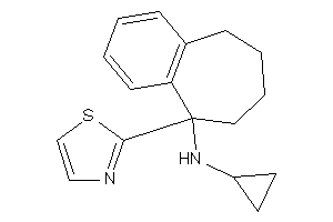 Cyclopropyl-(5-thiazol-2-yl-6,7,8,9-tetrahydrobenzocyclohepten-5-yl)amine