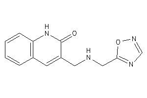 3-[(1,2,4-oxadiazol-5-ylmethylamino)methyl]carbostyril