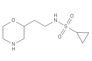 N-(2-morpholin-2-ylethyl)cyclopropanesulfonamide