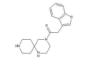 2-(benzofuran-3-yl)-1-(1,4,9-triazaspiro[5.5]undecan-4-yl)ethanone