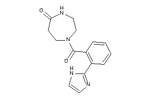 1-[2-(1H-imidazol-2-yl)benzoyl]-1,4-diazepan-5-one