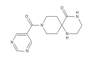 Image of 9-(pyrimidine-5-carbonyl)-1,4,9-triazaspiro[5.5]undecan-5-one