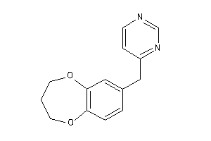 4-(3,4-dihydro-2H-1,5-benzodioxepin-7-ylmethyl)pyrimidine