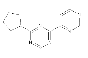 2-cyclopentyl-4-(4-pyrimidyl)-s-triazine