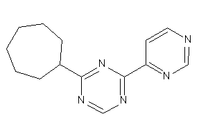 2-cycloheptyl-4-(4-pyrimidyl)-s-triazine